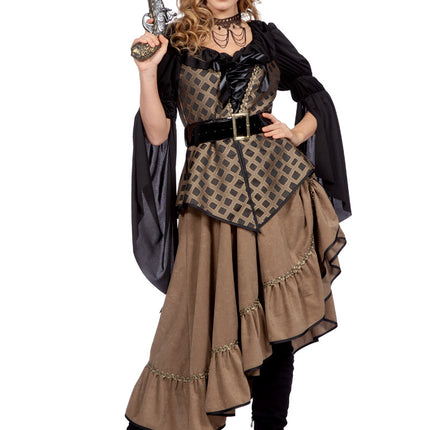 Robe Pirate Marron Dames