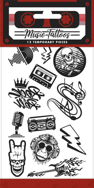 Faux tatouages Musique