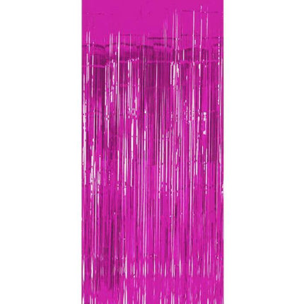 Film de rideau de porte fuchsia 2m