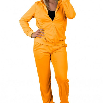 Tracksuit Ladies Neon Orange