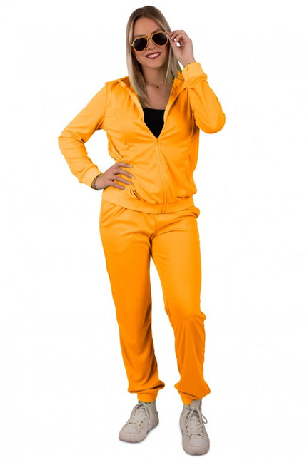 Tracksuit Ladies Neon Orange