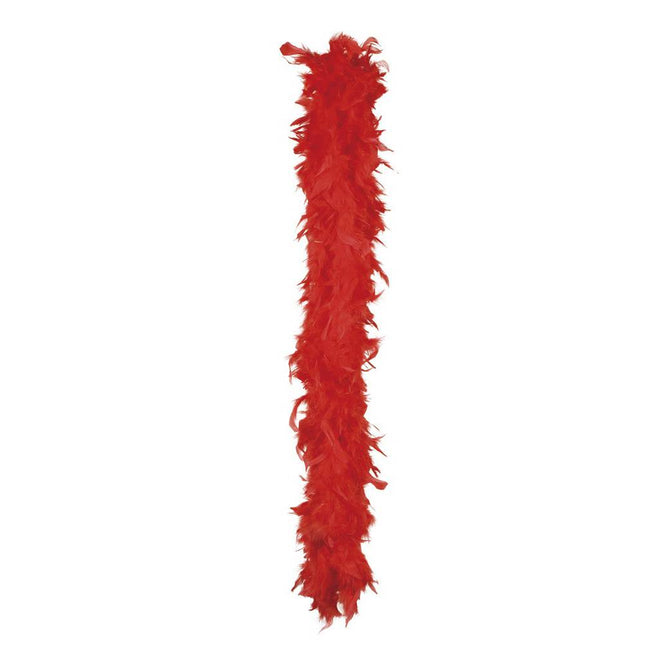 Boa rouge de luxe 1,8 m