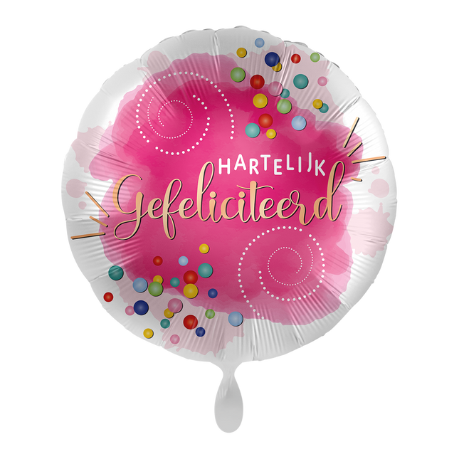 Bon anniversaire Ballon à l'hélium vide 43cm