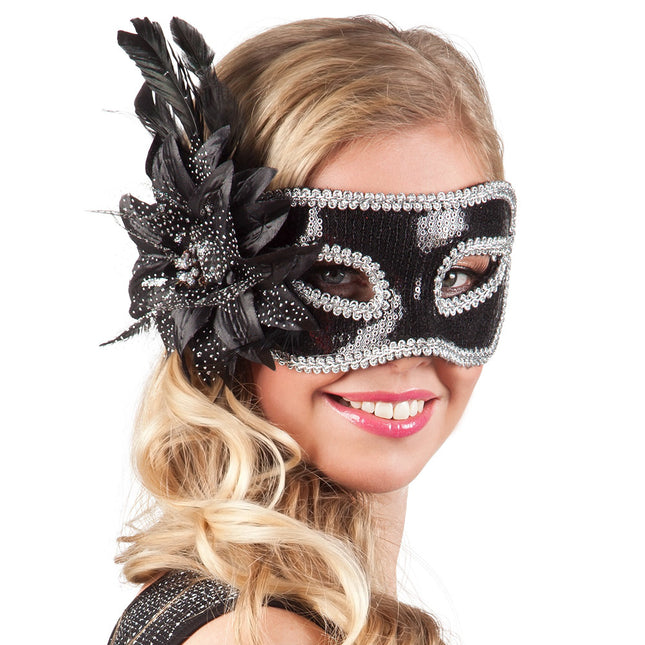 Masque pour les yeux Venice Fiore Black