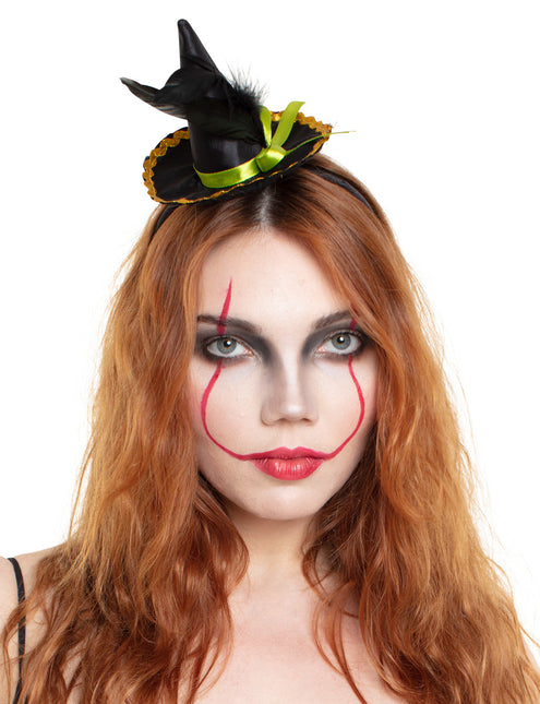 Bandeau d'Halloween Chapeau de sorcière