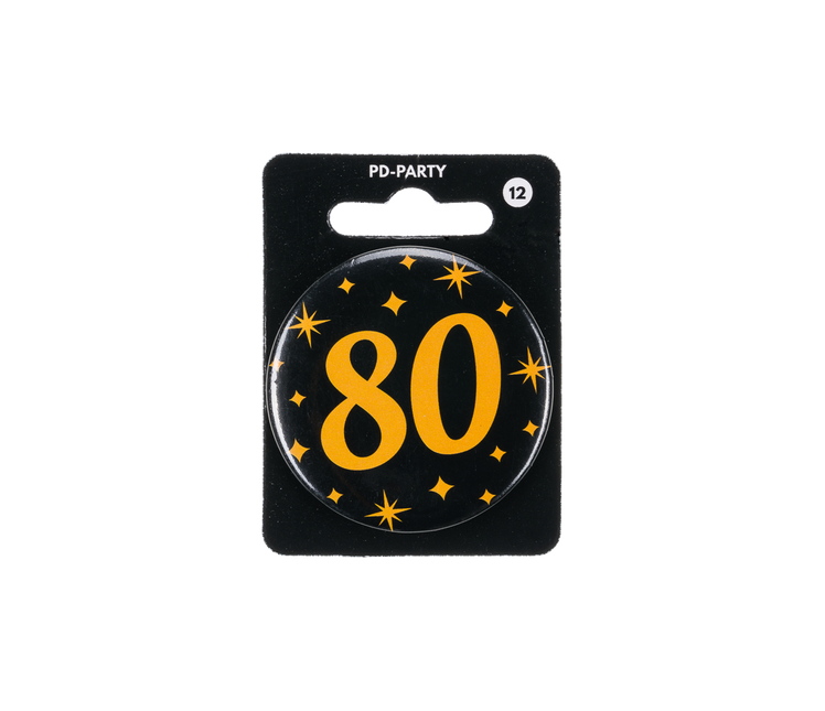 Bouton de 80 ans