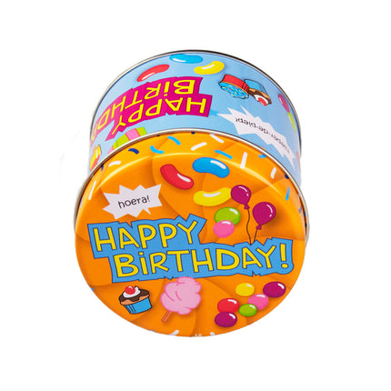 Boîte de bonbons Happy Birthday 9cm