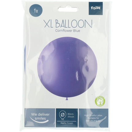 Ballon Lavande Bleu Bleuet 80cm