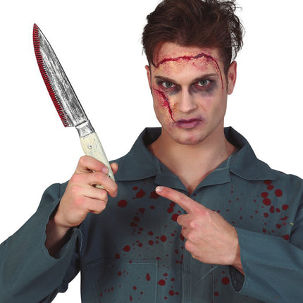 Couteau de cuisine Halloween Bloody 33cm