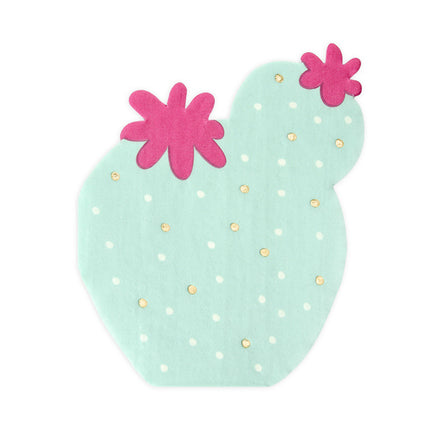 Serviettes de table Cactus 13,5cm 20pcs