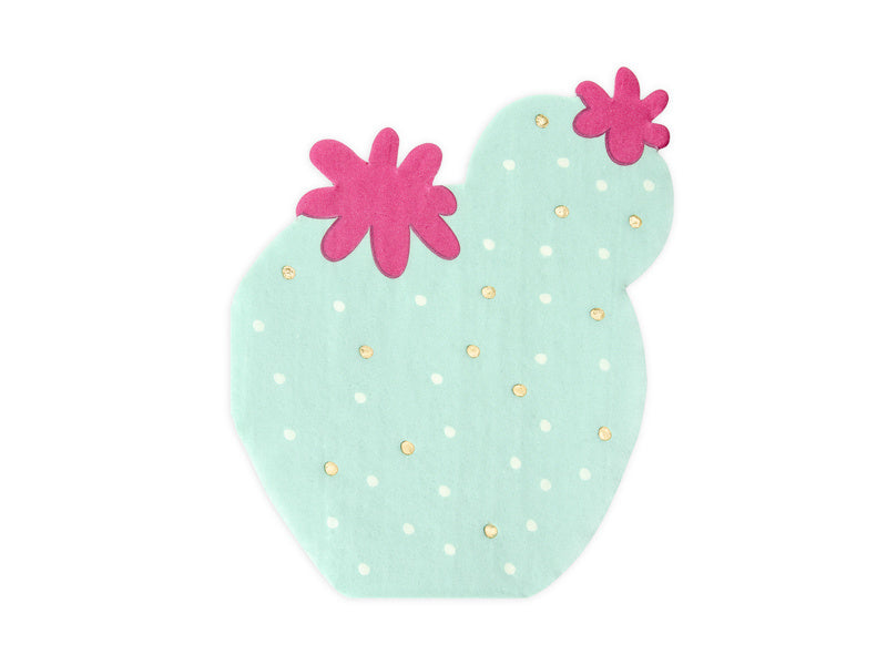 Serviettes de table Cactus 13,5cm 20pcs