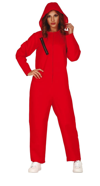 La Casa de Papel Rouge Overall Ladies