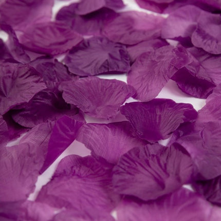 Pétales de roses violettes 144pcs