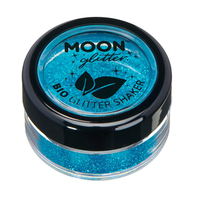 Moon Glitter Bio Glitter Shakers Bleu 5g