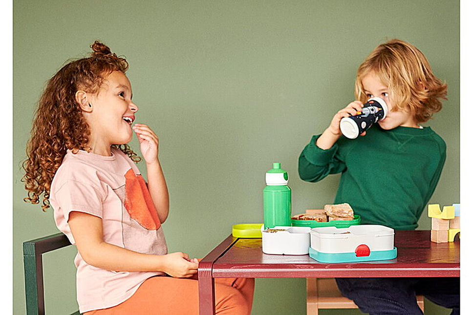 Lunch set Campus School mug+Lunchbox Disney Princess