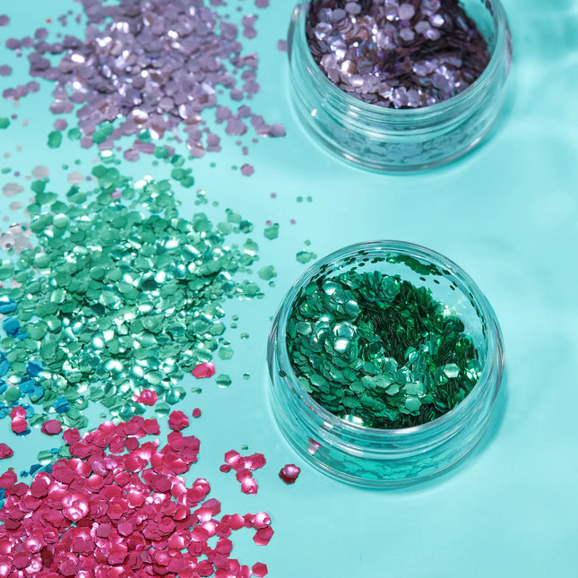 Moon Glitter Bio Chunky Glitter Vert 3g