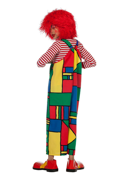 Costume clown Mondrian Enfant