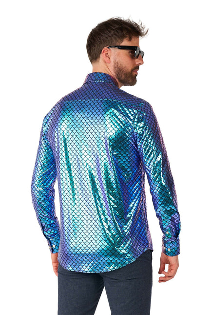 Chemise Disco Mermaid Hommes OppoSuits