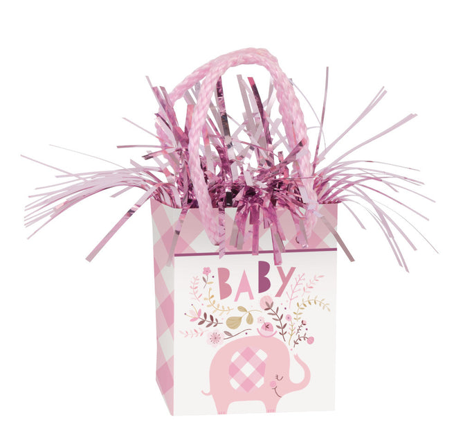 Poids du ballon Baby Elephant Rose 14gr