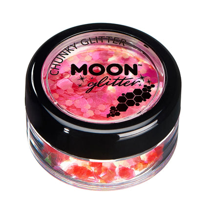 Moon Glitter Iridescent Chunky Glitter Cherry 3g