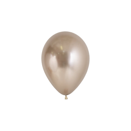 Ballons Reflex Champagne 12cm 50pcs