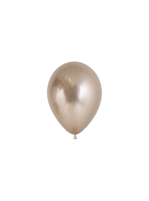 Ballons Reflex Champagne 12cm 50pcs