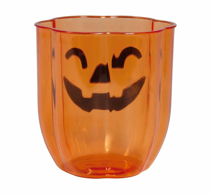 Coupe Halloween Citrouille 10cm