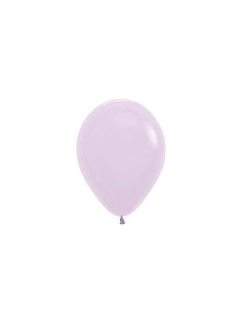 Ballons Pastel Mat Lilas 12cm 50pcs
