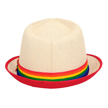 Chapeau Fierté arc-en-ciel