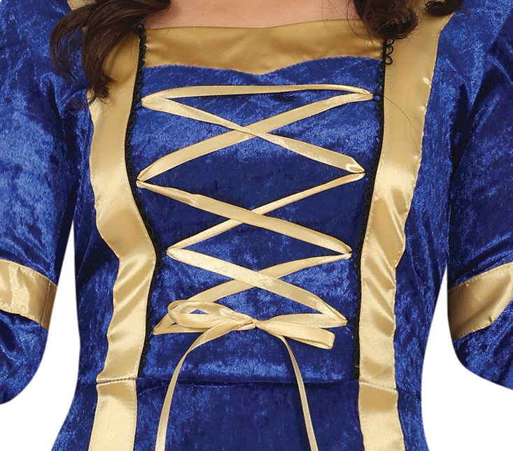 Costume Jonkvrouw Bleu Dames