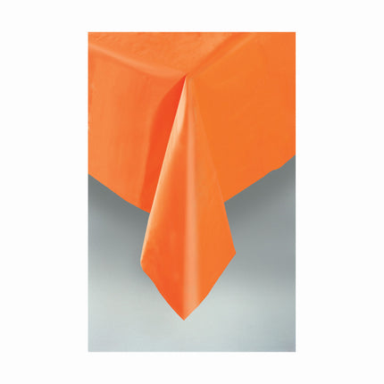 Nappe orange en plastique 2.74m