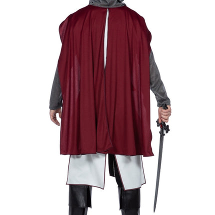 Costume de chevalier blanc Deluxe