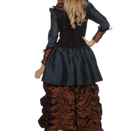 Robe Steampunk Bleu