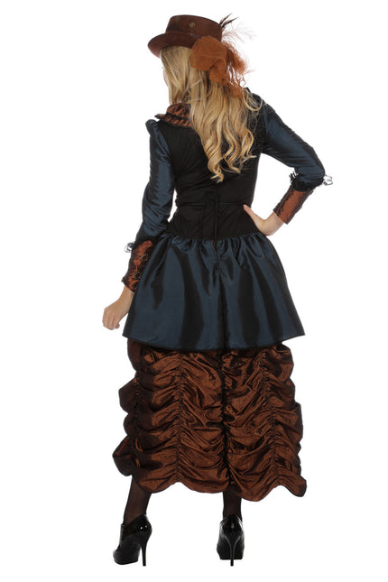 Robe Steampunk Bleu