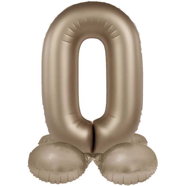 0 Year Figure Balloon Gold 41cm