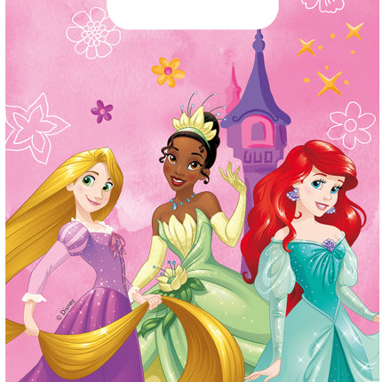 Sacs de fête pour les princesses 6pcs