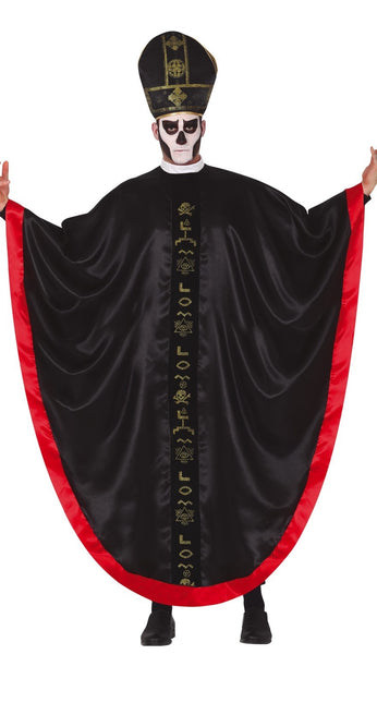 Satan Costume d'Halloween Homme Noir L