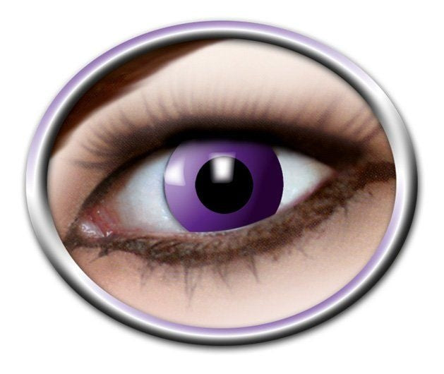 Lentilles gothiques violettes 3 mois