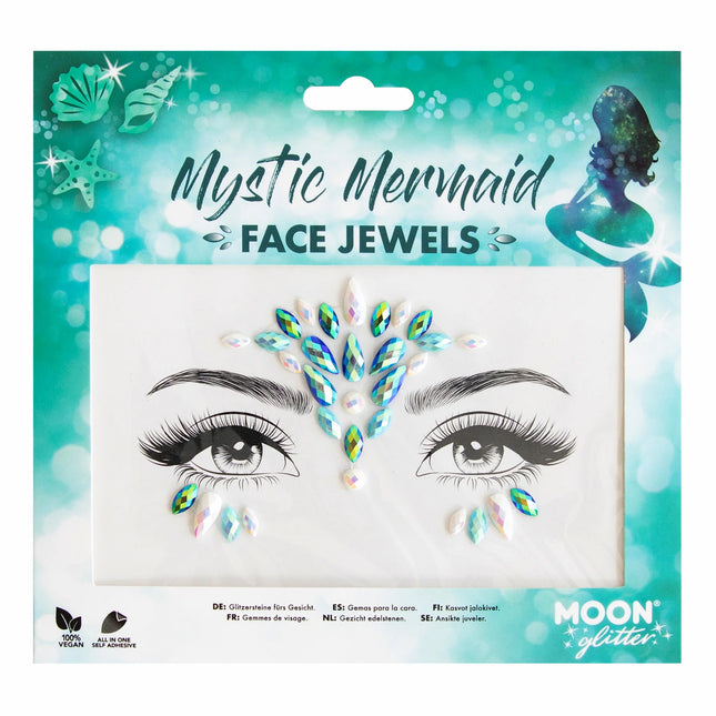 Bijoux de visage Moon Glitter Mystic Mermaid