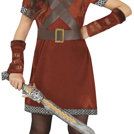 Costume de fille viking