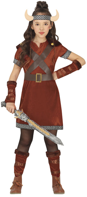 Costume de fille viking