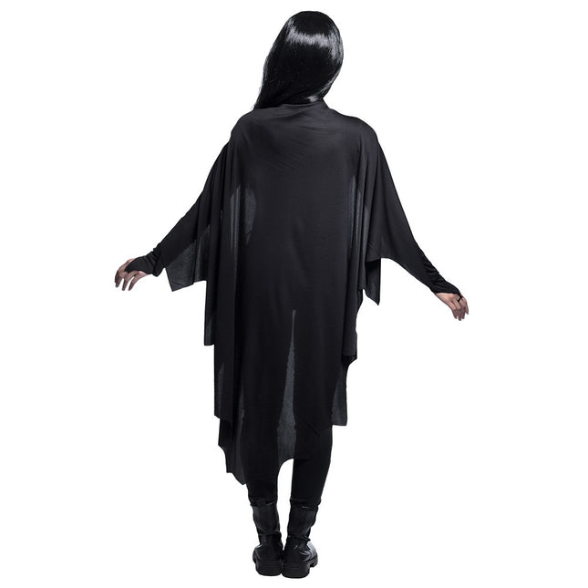 Halloween Cape noire Chauve-souris 120cm