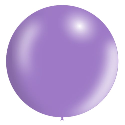Ballon Géant Lilas XL Métallique 91cm