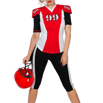 Costume de football américain pour dames