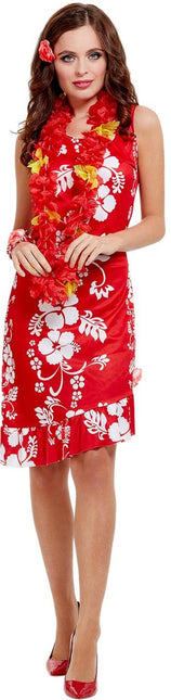 Robe Hawaii Rouge M