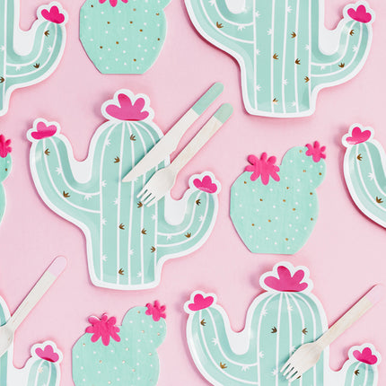 Serviettes de table Cactus 13,5cm 20pcs