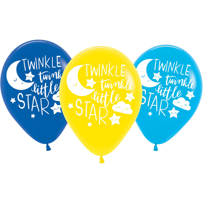 Ballons Twinkle Little Star 27.5cm 6pcs