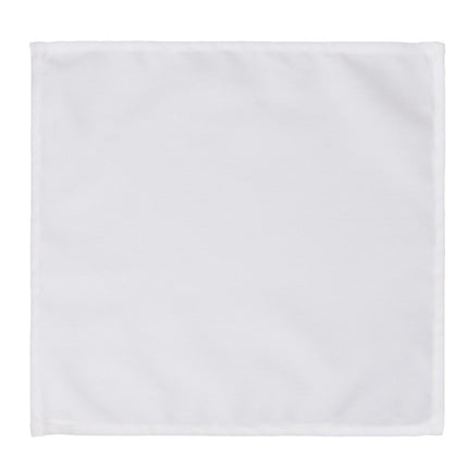 Serviettes blanches en tissu 35cm 25pcs