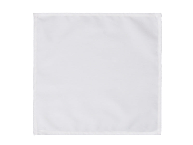 Serviettes de table blanches en tissu 35cm 25pcs