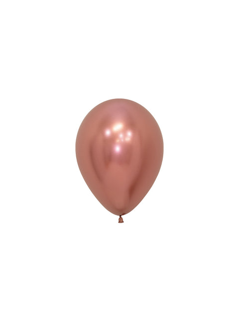 Ballons Reflex Rose Gold 12cm 50pcs